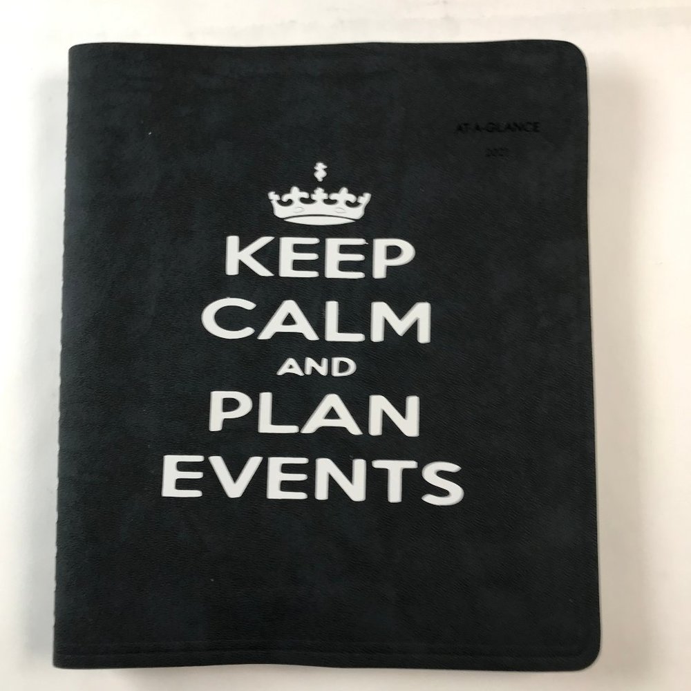 Keep Calm And Plan Event 2021 Planner
